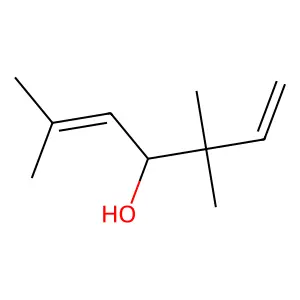 3,3,6-Trimethyl-1,5-heptadien-4-ol structure