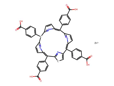 Zn-Tcpp structure