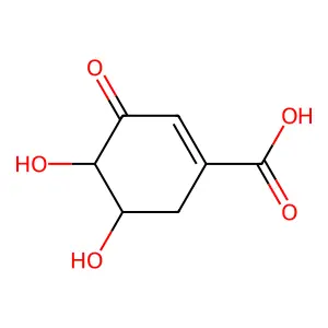 3-脱氢莽草酸 structure