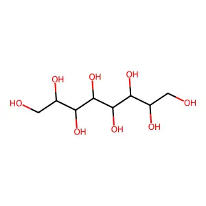 D-erythro-D-galacto-Octitol structure
