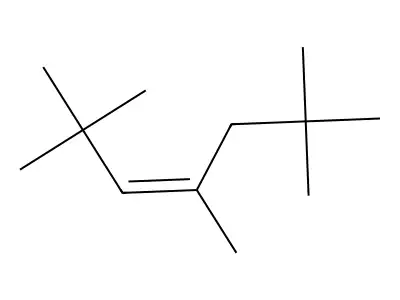 2,2,4,6,6-Pentamethylhept-3-ene, (Z)- structure