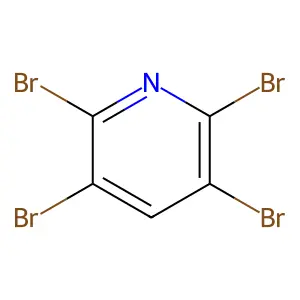 2,3,5,6-Tetrabromopyridine structure