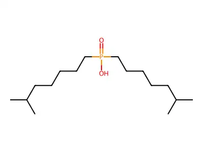 双(2,4,4-三甲基戊基)次膦酸 structure