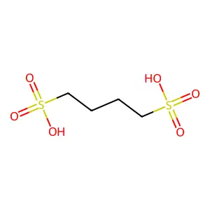 丁烷-1,4-二磺酸 structure