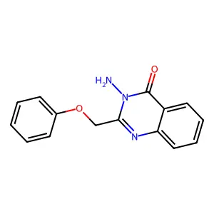 3-amino-2-(phenoxymethyl)quinazolin-4(3H)-one structure