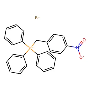 (对硝基苄基)三苯基溴化鏻 structure