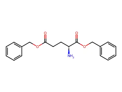 L-Glutamic acid dibenzyl ester structure