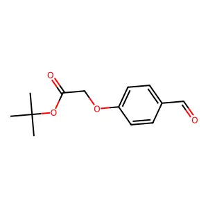 Tert-butyl 2-(4-formylphenoxy)acetate structure