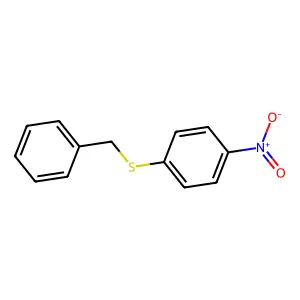 1-(Benzylsulfanyl)-4-nitrobenzene structure