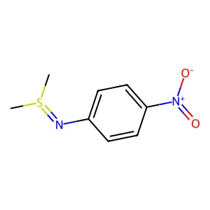 Sulfilimine, S,S-dimethyl-N-(4-nitrophenyl)- structure