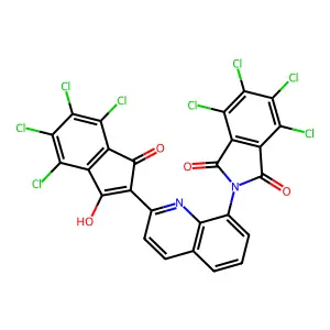 C26H6Cl8N2O4 structure