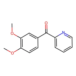 3,4-二甲氧基苯基-2-吡啶基酮 structure