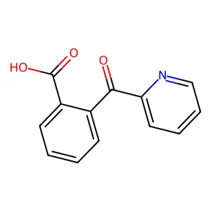 2-(Pyridine-2-carbonyl)benzoic acid structure