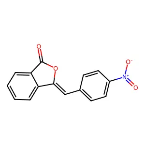 1(3H)-Isobenzofuranone, 3-[(4-nitrophenyl)methylene]- structure