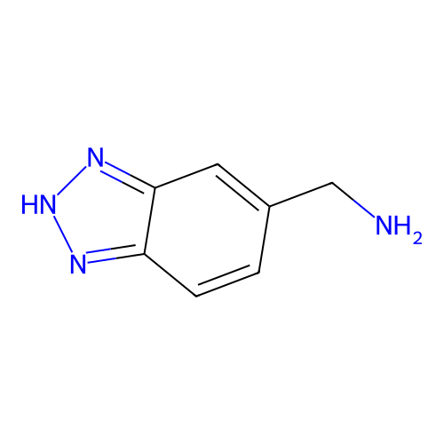 1H-Benzotriazole-6-methanamine structure