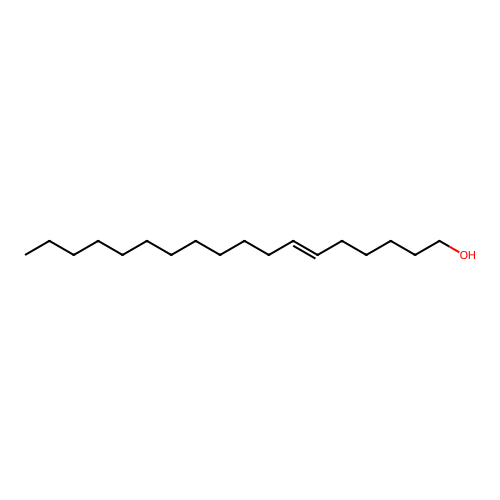 6-Octadecen-1-ol, (E)- structure