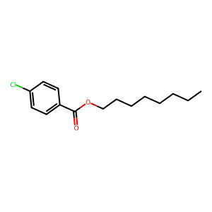 Octyl 4-chlorobenzoate structure
