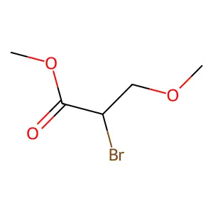 Methyl 2-bromo-3-methoxypropanoate structure