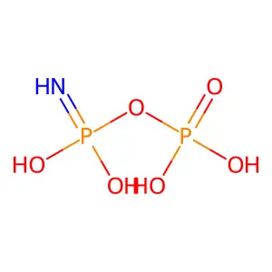 氨基二磷酸 structure
