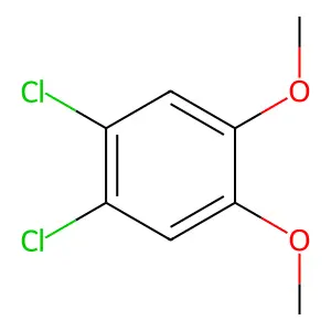 4,5-Dichloroveratrole structure