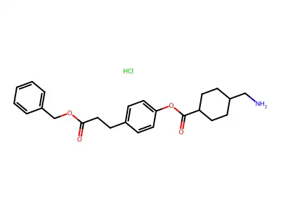 Cetraxate benzyl ester structure
