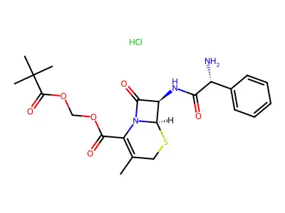 Pivcephalexin structure