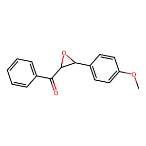 4-Methoxychalcone oxide structure