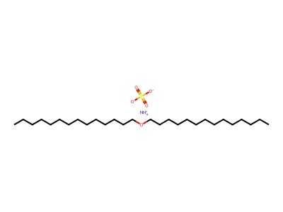Ammonium Myreth Sulfate structure