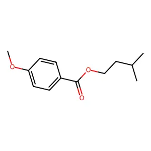 3-Methylbutyl 4-methoxybenzoate structure