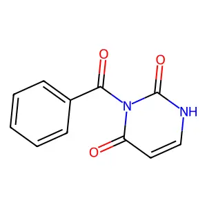 3-Benzoyluracil structure