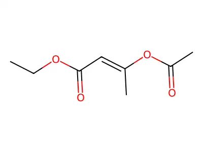 Ethyl 3-(acetoxy)crotonate structure