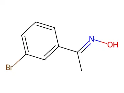 1-(4-Iodophenyl)ethan-1-one oxime structure