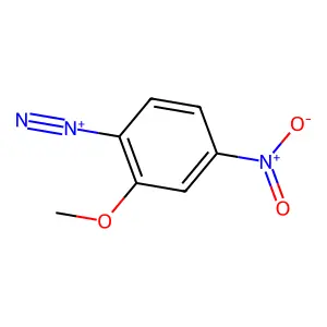 Fast Red B structure