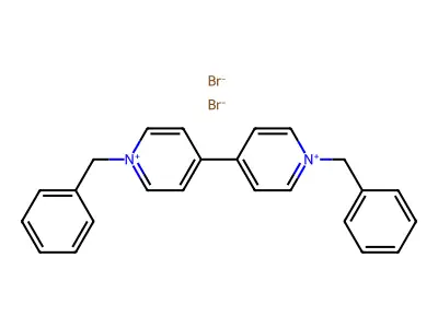 4,4'-Bis(N-benzylpyridinium) dibromide structure