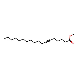 6-Octadecynoic acid, methyl ester structure