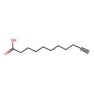 10-十一炔酸 structure