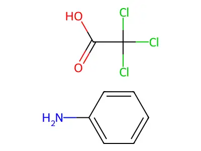 Trichloroacetic acid-aniline(1:1) structure