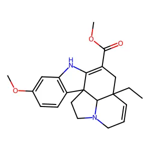 16-甲氧基水甘草碱 structure