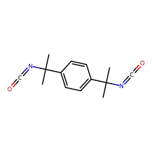 alpha,alpha,alpha',alpha'-Tetramethylxylylene diisocyanate structure
