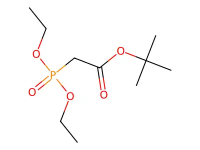 tert-Butyl diethylphosphonoacetate structure