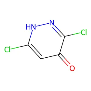 3,6-Dichloropyridazin-4-ol structure