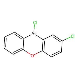 2,10-Dichlorophenoxarsine structure