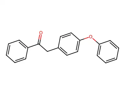 2-(4-Phenoxyphenyl)-1-phenyl-1-ethanone structure