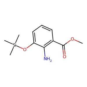 Methyl 2-amino-3-[(trimethylsilyl)oxy]benzoate structure