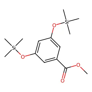 Methyl 3,5-bis(trimethylsilyloxy)benzoate structure