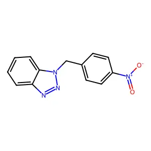 1-(4-Nitrobenzyl)-1H-benzotriazole structure