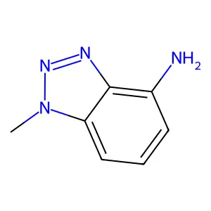1-Methyl-1H-1,2,3-benzotriazol-4-amine structure
