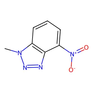 1-Methyl-4-nitrobenzotriazole structure