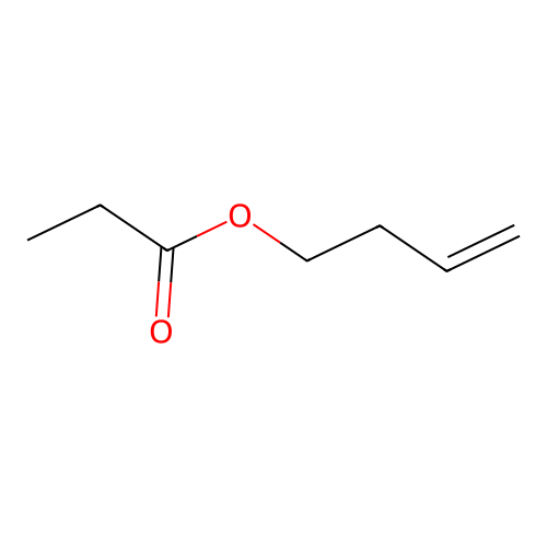 3-Butenyl propionate structure
