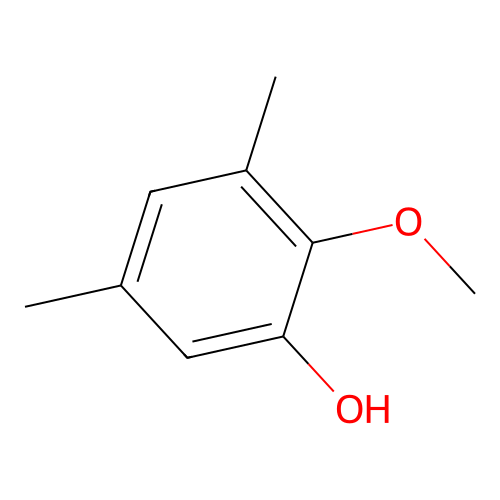 2-Methoxy-3,5-dimethylphenol structure